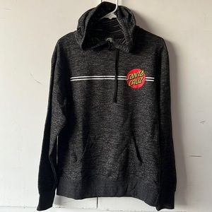 Santa Cruz hoodie M Black
